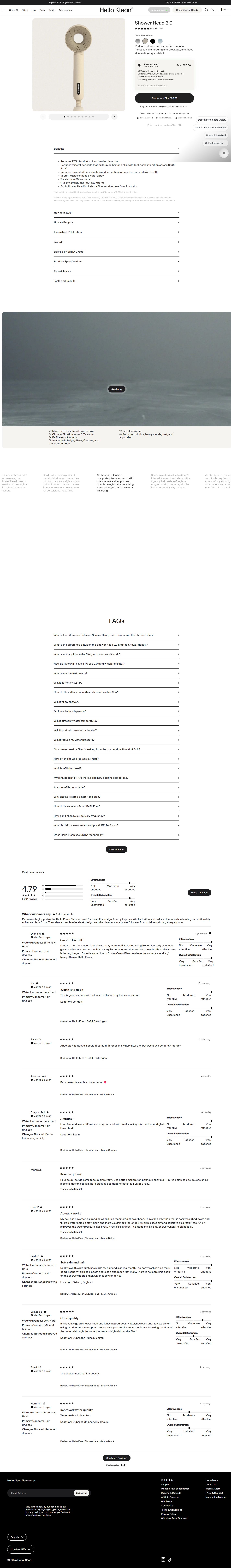 Hello Klean · Product page